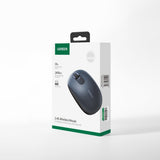 Mouse wireless UGREEN MU105 (90550), 800/1200/1600/2400 DPI, albastru