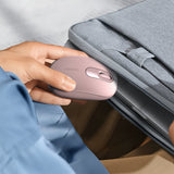 Mouse wireless UGREEN MU105 (90686), 800/1200/1600/2400 DPI, roz