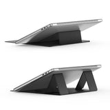 Suport de birou Mcdodo Magnetic Pliabil Stand Napa Series (FS-8020), pentru Laptop/Tablet, 3 Reglabil Angles, 11-16/7-11, negru