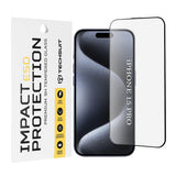 Folie de protectie pentru iPhone 15 Pro, Techsuit ESD Glass