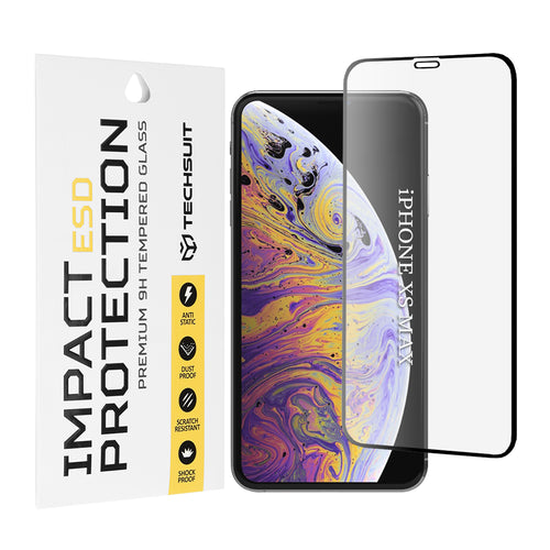 Folie de protectie pentru iPhone 11 Pro Max, Techsuit ESD Glass