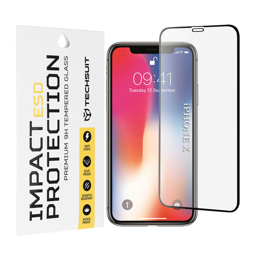 Folie de protectie pentru iPhone 11 Pro, Techsuit ESD Glass