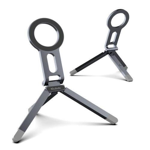 Suport de birou Mcdodo Mobile Phone Magnetic Stand (TB-6210), Aluminum Alloy, gri