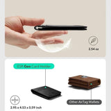 Portofel ESR Classic Geo Card Holder, negru