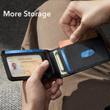 Portofel ESR Classic Geo Card Holder, negru