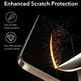 Folie de protectie pentru iPhone 17 Pro, ESR Corning Gorilla Glass UltraFit™ (3 pack)