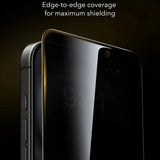 Folie de protectie pentru iPhone 17 Pro Max, ESR Corning Gorilla Glass UltraFit Privacy™ (3 pack)