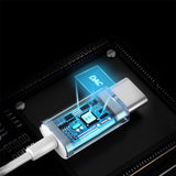 Mcdodo Casti cu fir (HP-7500), cu Volume Control, Type-C, DAC Chip, Hi-Res Audio, 1.2m, Alb