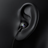 Mcdodo Casti cu fir (HP-5830), Type-C, RGB Iluminare, Aluminium Alloy, Nylon, DAC, Design in-ear, 1.2m, Negru