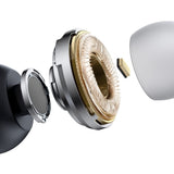 Mcdodo Casti cu fir (HP-5830), Type-C, RGB Iluminare, Aluminium Alloy, Nylon, DAC, Design in-ear, 1.2m, Negru
