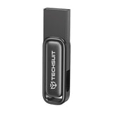 Techsuit Memory Stick THSM33 (THSM334256), USB 3.0 FlashDrive, 256GB, Zinc Alloy, Read 80M/s, Write 18M/s, Gri