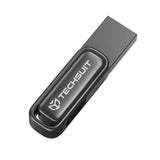Techsuit Memory Stick THSM33 (THSM334256), USB 3.0 FlashDrive, 256GB, Zinc Alloy, Read 80M/s, Write 18M/s, Gri