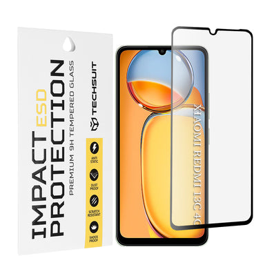 Folie de protectie pentru Xiaomi Redmi 13C 4G, Techsuit ESD Glass
