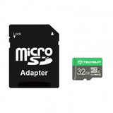 Card de Memorie Techsuit THCM11 (THCM11832), cu Adaptor, MicroSDHC, Class 10, 32GB, Verde