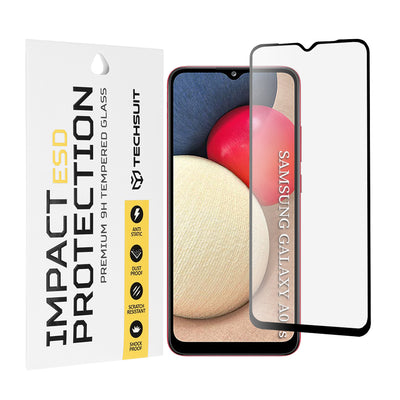 Folie de protectie pentru Samsung Galaxy A02s, Techsuit ESD Glass
