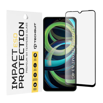 Folie de protectie pentru Xiaomi Redmi A3, Techsuit ESD Glass