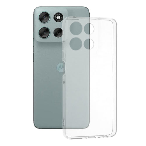 Husa pentru Motorola Moto G56, Techsuit Clear Silicone, transparenta