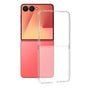 Husa pentru Samsung Galaxy Z Flip7, Techsuit Clear Silicone, transparenta