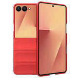 Husa pentru Samsung Galaxy Z Flip7, Techsuit Magic Shield, bleu