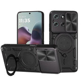 Husa pentru Motorola Moto G56, Techsuit CamGuard Pro, negru