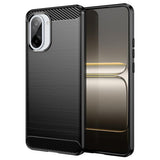 Husa pentru OnePlus Nord CE5, Techsuit Carbon Silicone, albastru