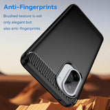 Husa pentru OnePlus Nord CE5, Techsuit Carbon Silicone, albastru