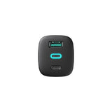 Incarcator retea Havit (UC10), 2x Type-C, USB, PD65W, Incarcare rapida, negru