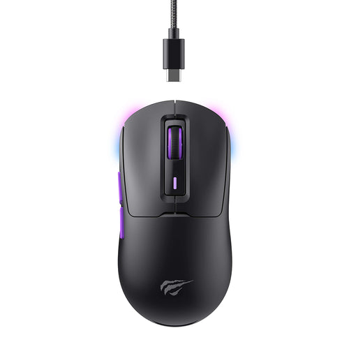 Mouse wireless Havit Wireless Gaming Mouse (MS969WB), 1000, negru;mov