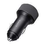Incarcator auto Havit Incarcator Auto (CC2014), 2x Type-C, PD30W, 3A, PC, Aliaj aluminiu, negru