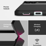Husa pentru Samsung Galaxy Z Flip7, Ringke Onyx, negru