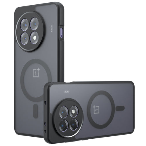 Husa pentru OnePlus 13R, Techsuit PureFrost MagSafe, negru frost