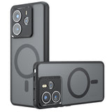 Husa pentru Xiaomi Redmi Note 14 5G, Techsuit PureFrost MagSafe, negru frost