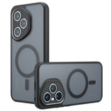 Husa pentru Honor 400, Techsuit PureFrost MagSafe, negru frost