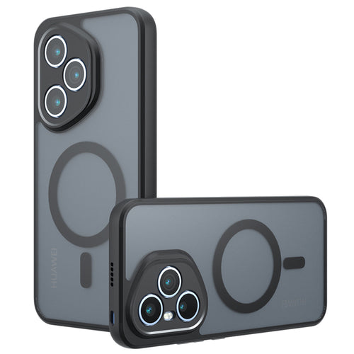 Husa pentru Honor 400, Techsuit PureFrost MagSafe, negru frost