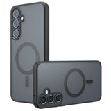 Husa pentru Samsung Galaxy S23, Techsuit PureFrost MagSafe, negru frost