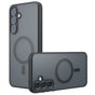 Husa pentru Samsung Galaxy A55 5G, Techsuit PureFrost MagSafe, negru frost
