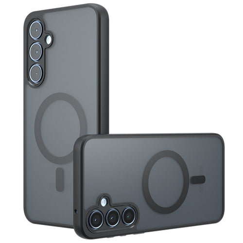 Husa pentru Samsung Galaxy A54, Techsuit PureFrost MagSafe, negru frost