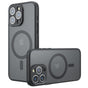 Husa pentru iPhone 14 Pro, Techsuit PureFrost MagSafe, negru frost