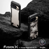 Husa pentru Google Pixel 10, Ringke Fusion X, negru