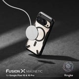 Husa pentru Google Pixel 10, Ringke Fusion X MagSafe, negru