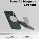 Husa pentru Google Pixel 10, Ringke Onyx MagSafe, verde