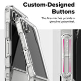Husa pentru Samsung Galaxy Z Flip7, Ringke Fusion, transparenta