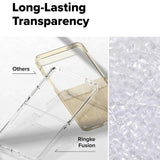 Husa pentru Samsung Galaxy Z Flip7, Ringke Fusion, transparenta