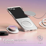 Husa pentru Samsung Galaxy Z Flip7, Ringke Fusion MagSafe, transparenta
