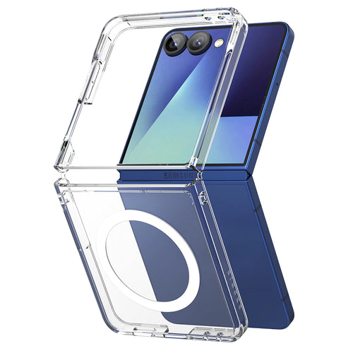 Husa pentru Samsung Galaxy Z Flip7, Ringke Fusion MagSafe, transparenta