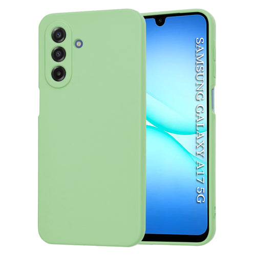Husa pentru Samsung Galaxy A17 5G, Techsuit SoftFlex, verde deschis