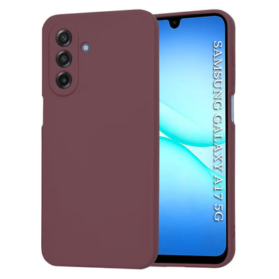 Husa pentru Samsung Galaxy A17 5G, Techsuit SoftFlex, bordo