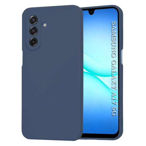 Husa pentru Samsung Galaxy A17 5G, Techsuit SoftFlex, bleumarin