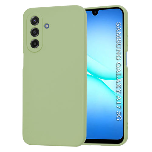 Husa pentru Samsung Galaxy A17 5G, Techsuit SoftFlex, verde