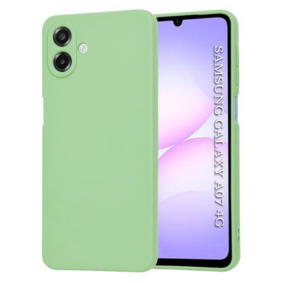 Husa pentru Samsung Galaxy A07 4G, Techsuit SoftFlex, verde deschis